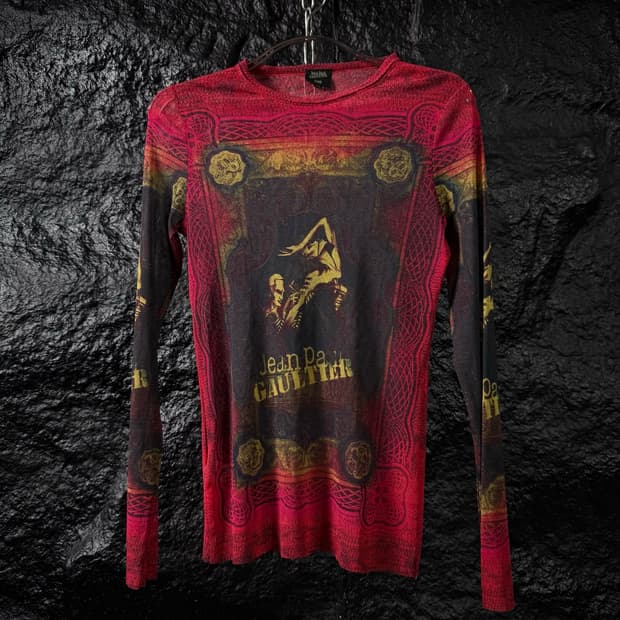 Jean Paul Gaultier FEMME AW95 Mesh Top