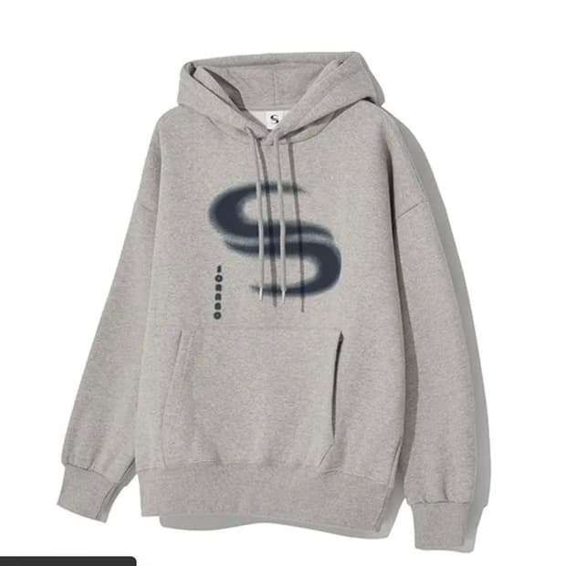 소라노 후드티 회색