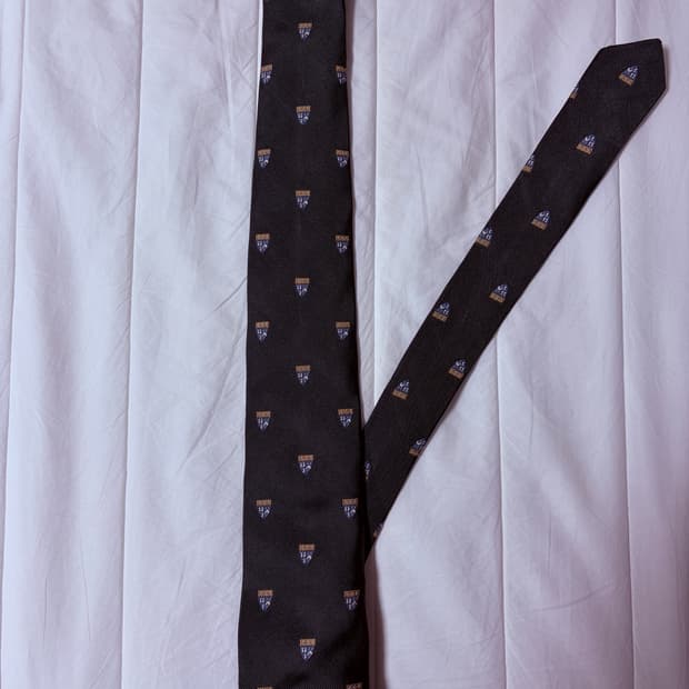 폴로랄프로렌 그린 방패 넥타이