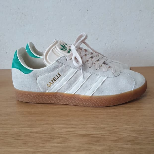 아디다스 가젤 원더 화이트 그린 220 / adidas Gazelle 