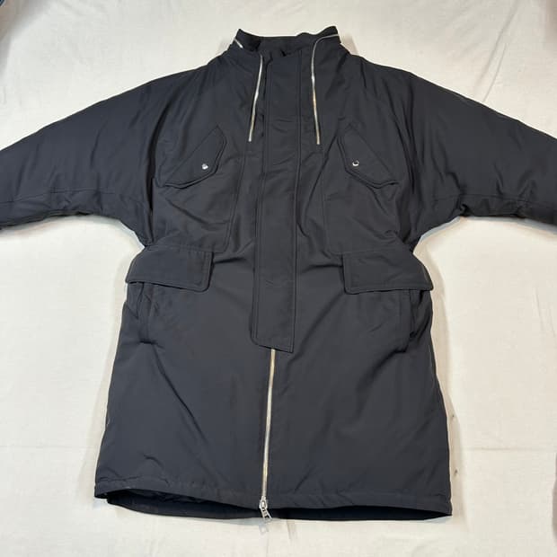 XL) 송지오 옴므 패러슈트 돌먼 구스다운 패딩 자켓