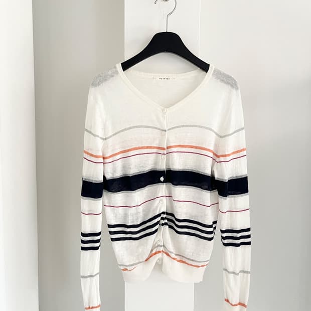 MACPHEE by TOMORROWLAND linen cardigan
