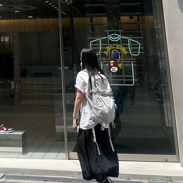 몽벨 디날리25 백팩 화이트