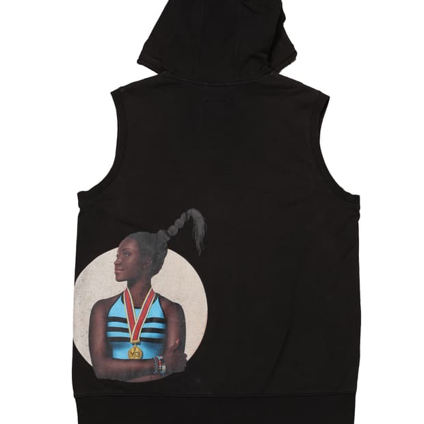 Y-3 hood vest