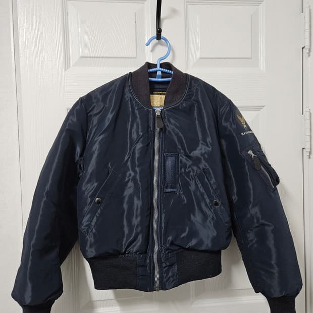 버즈릭슨 B-15C(MOD) 자켓에어포스 블루 36사이즈 90~00s