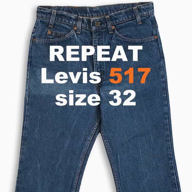 리바이스 517 오렌지탭 80s USA 32 인치 OR51734177