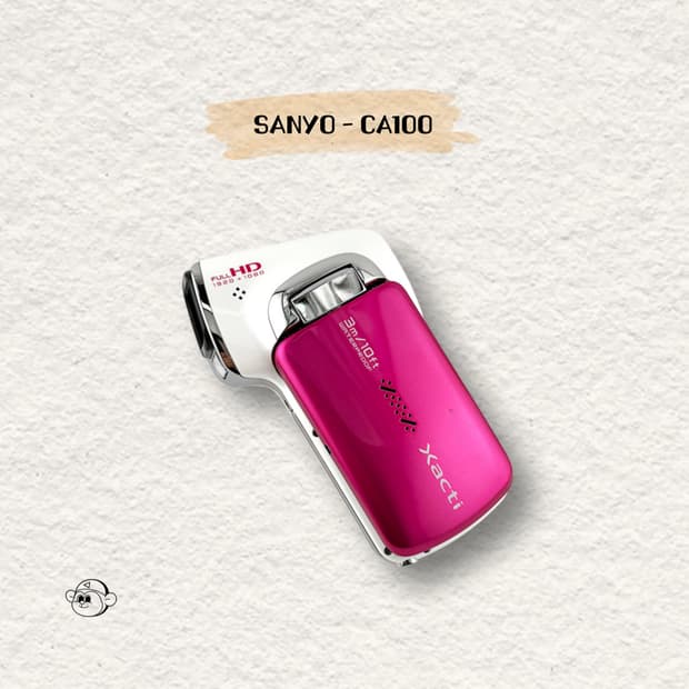 [💕뉴진스 감성] SANYO 산요 CA100 버티컬 비디오 캠코더