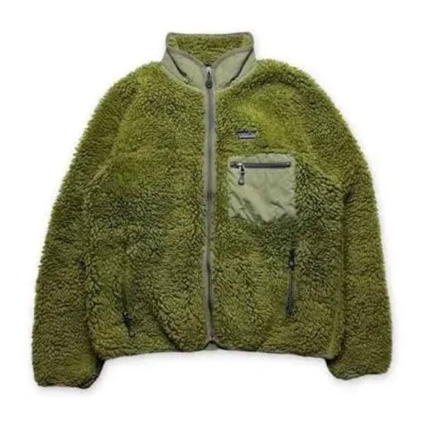 [구매] M/L파타고니아 딥파일 플리스 모스 그린
