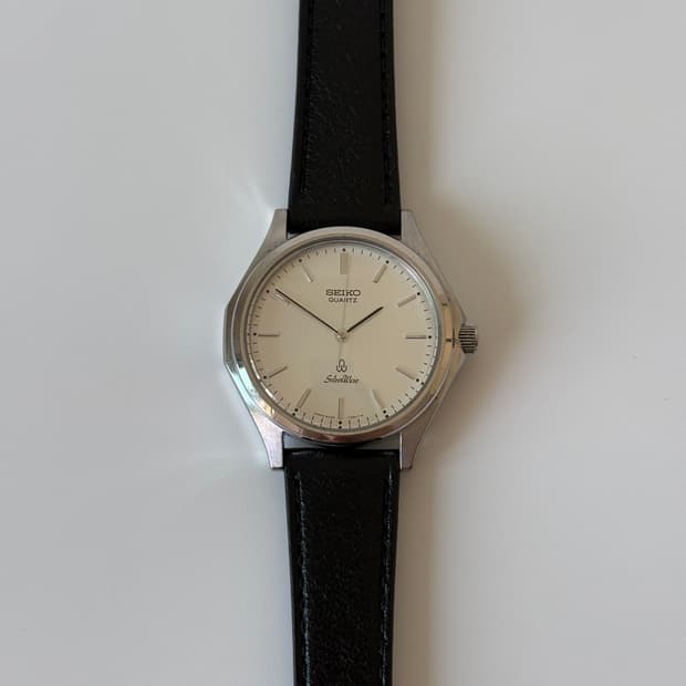 1980s Silverwave Silver Quartz