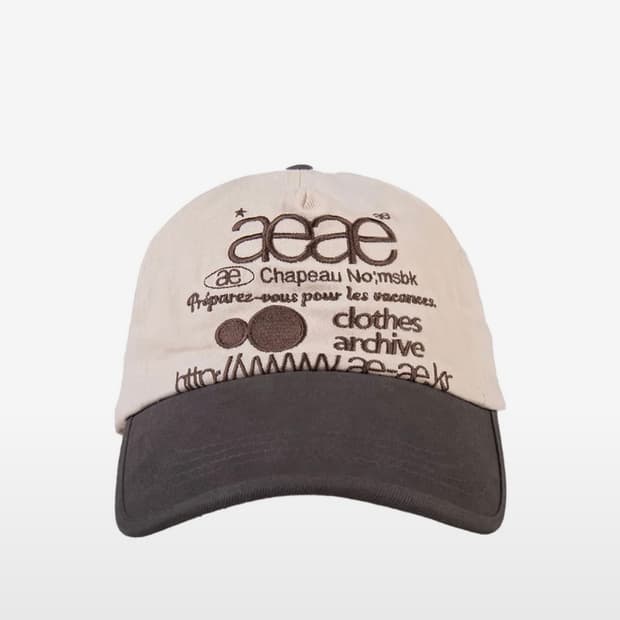 aeae web logo 5pannel cap