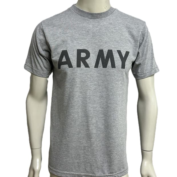 미육군 구형 IPFU 채육복 트레이닝복 반팔 티셔츠 (S) (2)