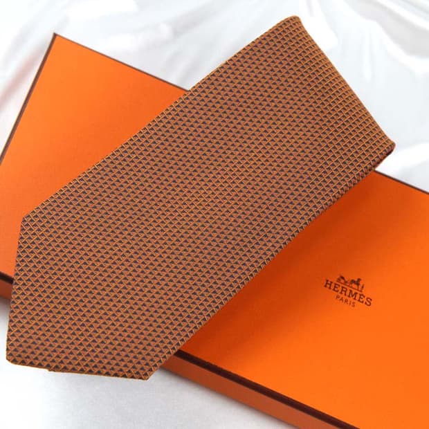 에르메스 9.1cm S등급 H모티브 신형 남자 명품 넥타이