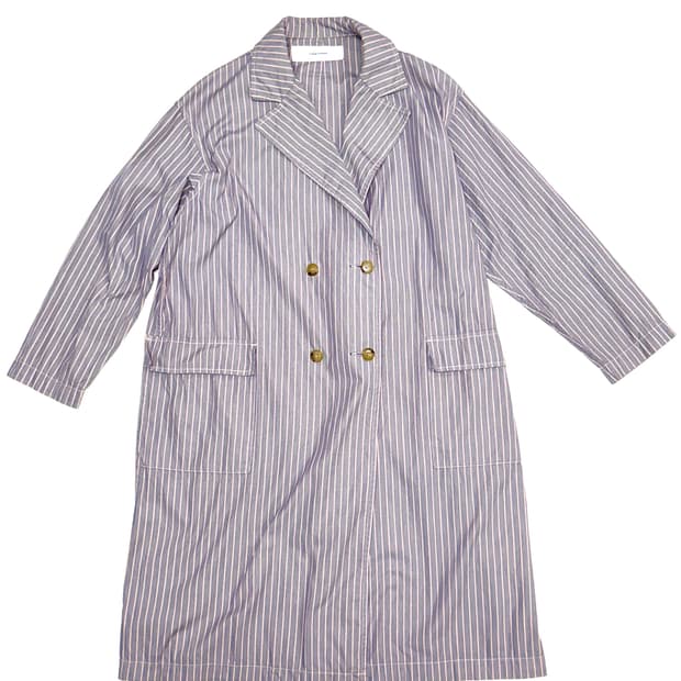 journal standard 퍼플 스트라이프 코트