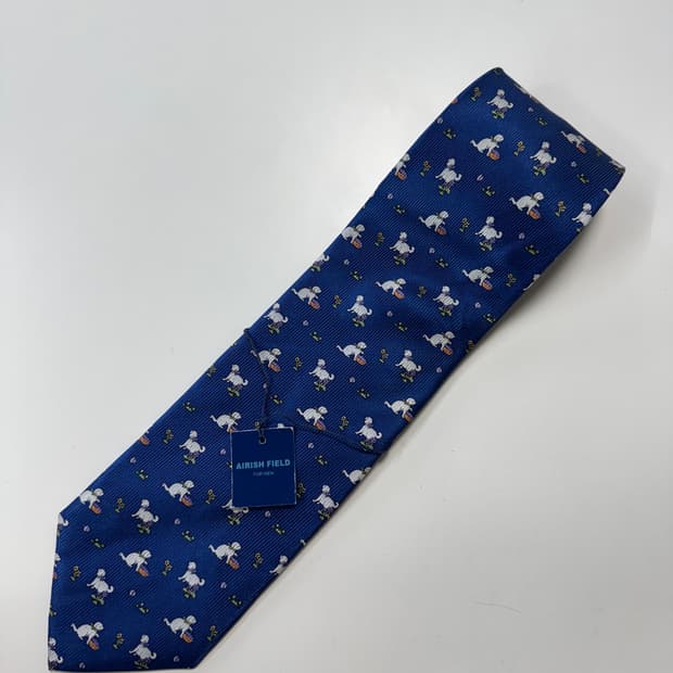 빈티지 실크 넥타이 9.2cm
