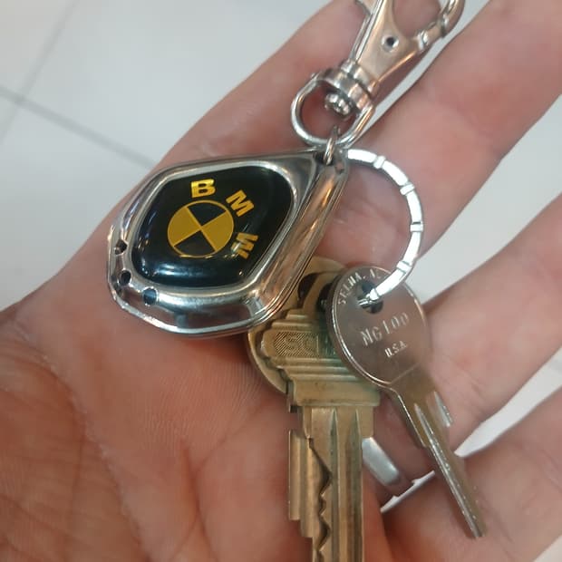 빈티지 키링&미국 빈티지 열쇠3개 셋트