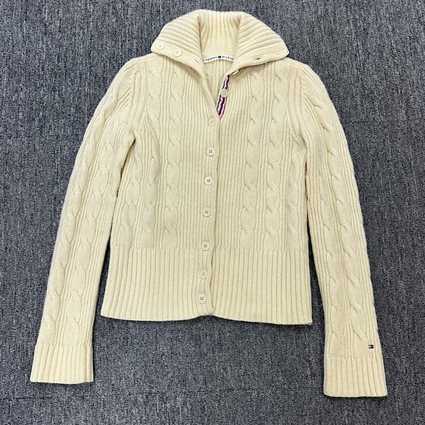 타미힐피거 니트 자켓 
