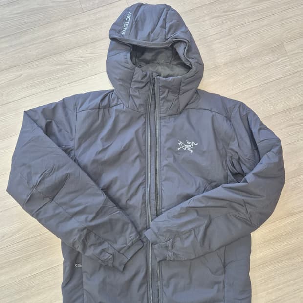 [S] 25FW 아크테릭스 아톰 SV 후디 블랙