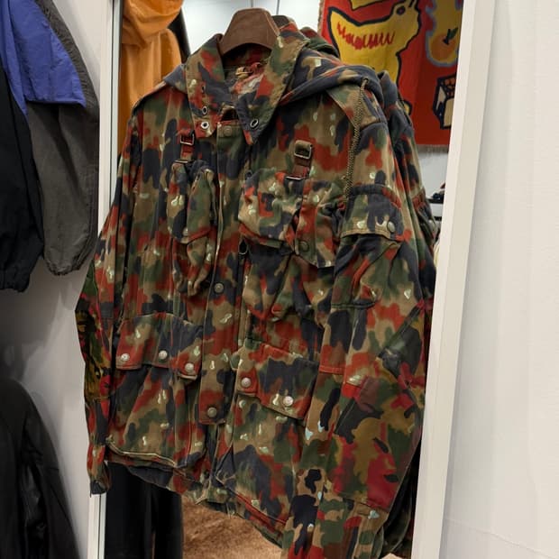 70-80s Military 스위스군 M70 알펜플라쥬 필드 자켓