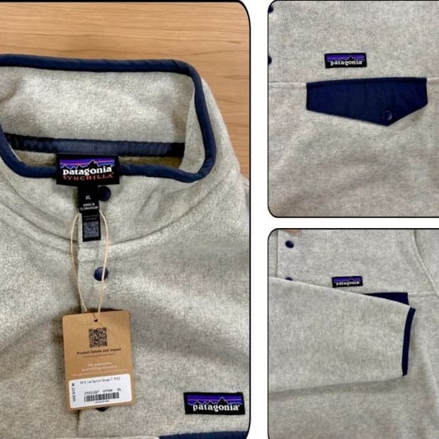 파타고니아신찰라 스냅 티 풀 오버 