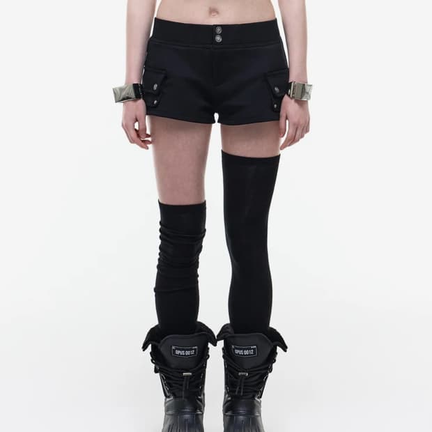 오퍼스 0012 BOO MICRO CARGO PANTS BL