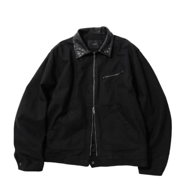 Etce 레더 카라 워크자켓 (XL)