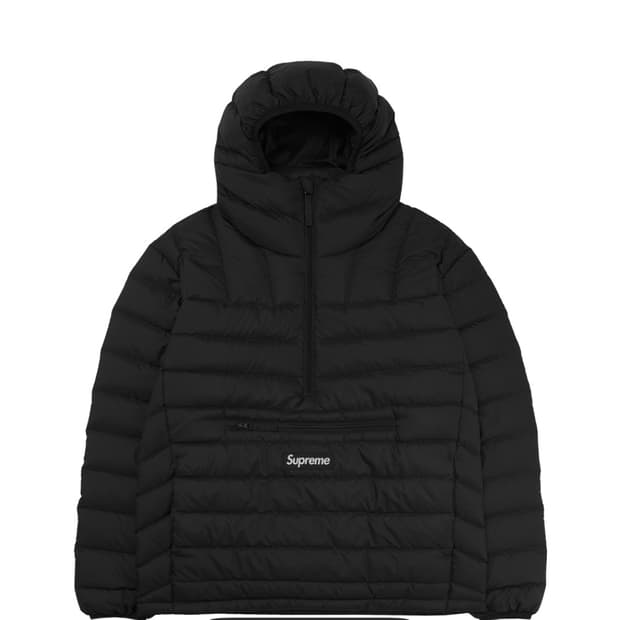 슈프림 경량패딩L