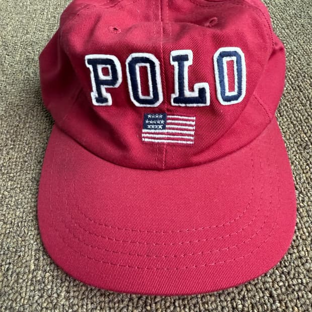 데드스탁 90s Polo Sports Cap Made in usa