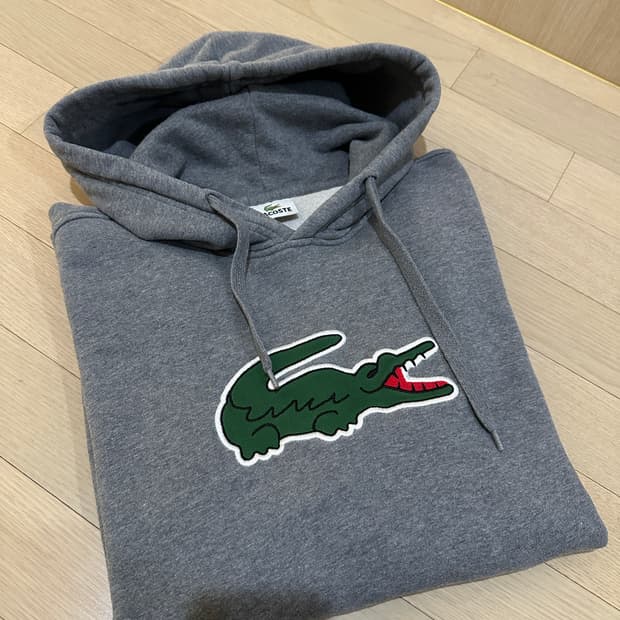 라코스테 빅크록 후드티 4(100) (기모X)