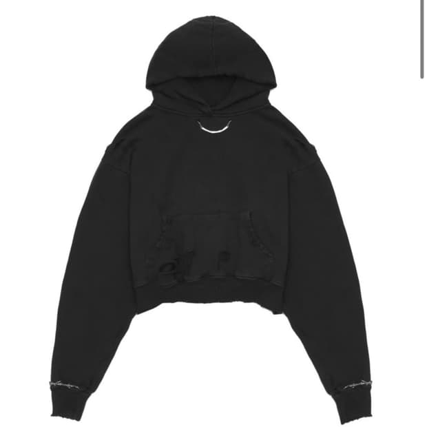 604서비스 디스트레스 쥬얼리 후드 M