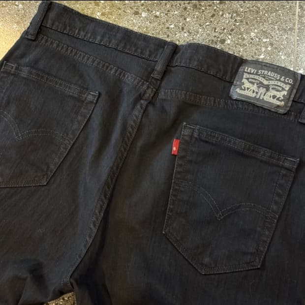 리바이스 920 블랙진 34