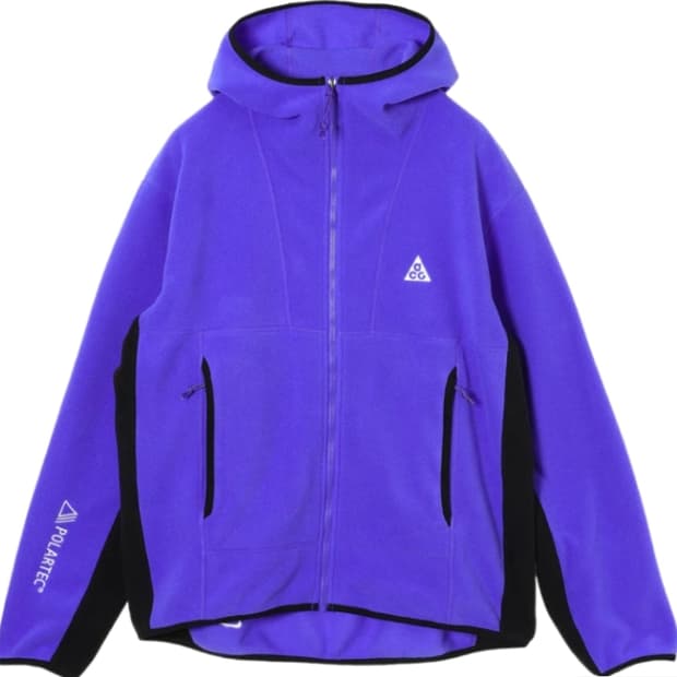 나이키 ACG 폴라텍 울프 트리 풀 집 탑 페르시안 바이올렛