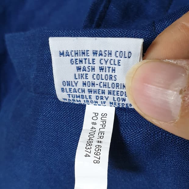 (판매완료) 폴로 린넨 셔츠