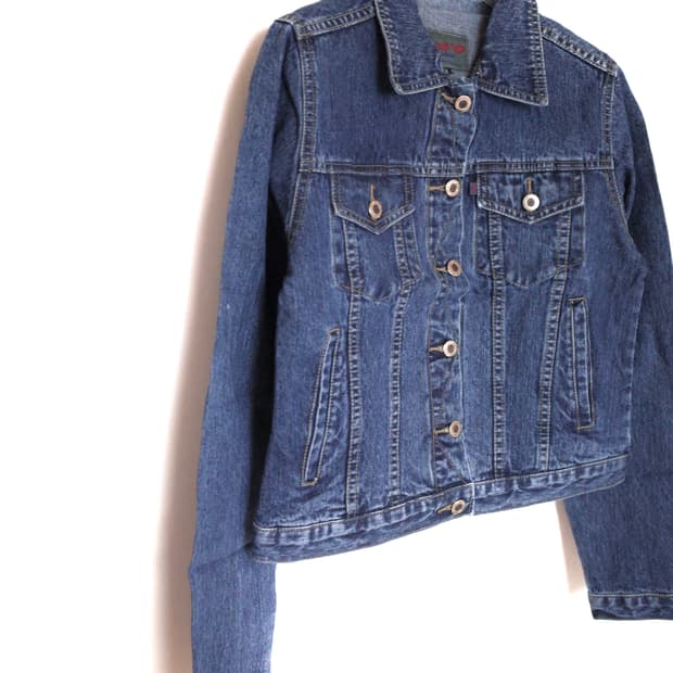 빈티지 데님 자켓