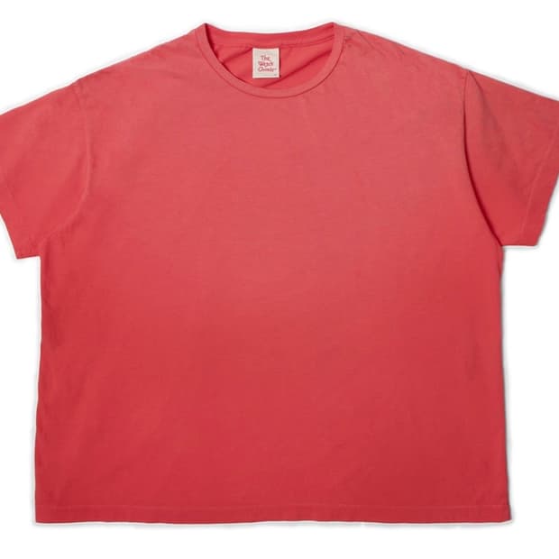 더뤡코즈 블랭크 반팔티 레드 3size