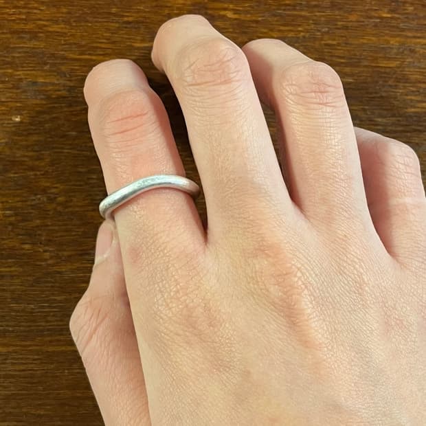 새상품 여성 신주 스무스 반지 