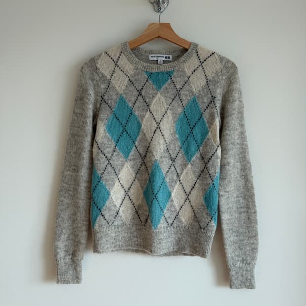 INES DE LA FRESSANGE x UNIQLO 모헤어 니트