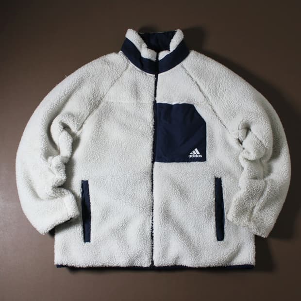 Adidas 아디다스 뽀글이 리버시블 자켓 