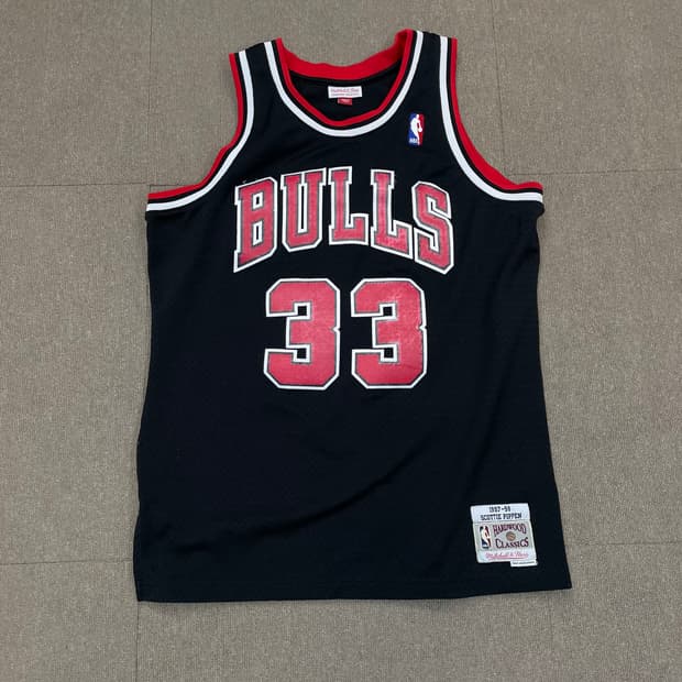 90s mitchell & ness 미첼앤네스 시카고불스 피펜 져지