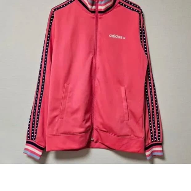 아디다스 하트줄 핑크 져지