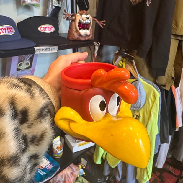 루니툰즈 3d 빈티지컵