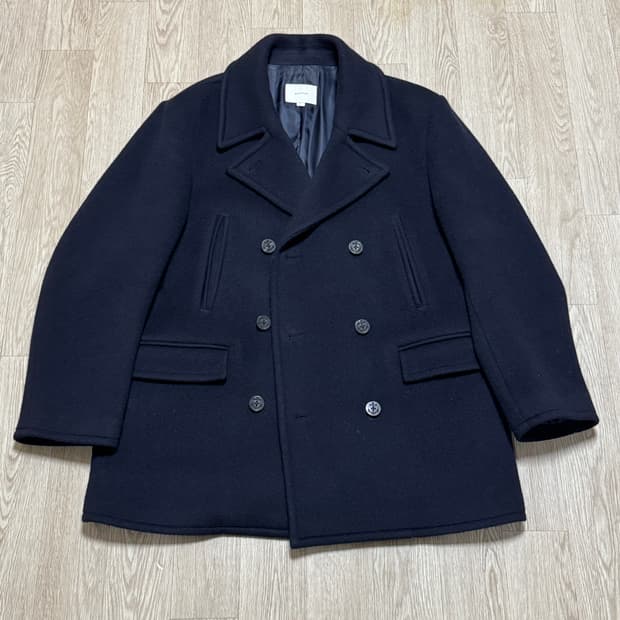 셔터 피코트 ( 해군 닻 단추로 변경 )