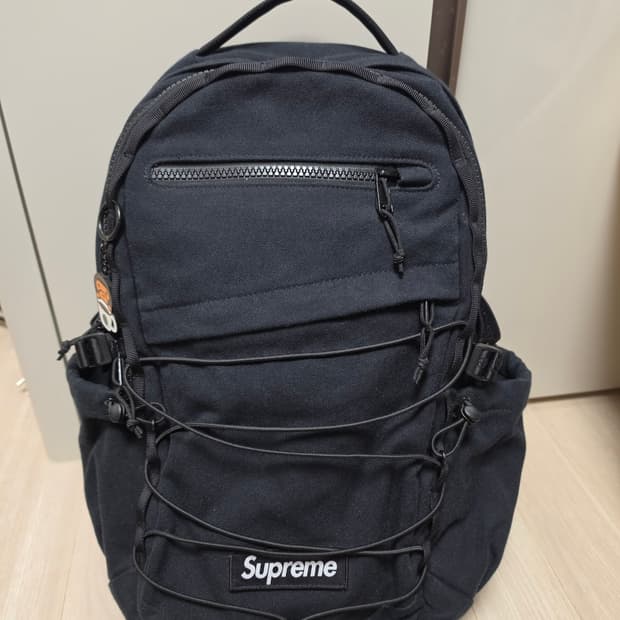 25ss 슈프림 코듀라 백팩 블랙