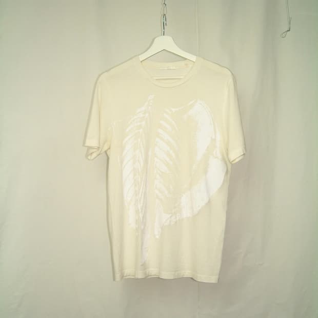 Helmut lang 2005 rib cage print T-shirt