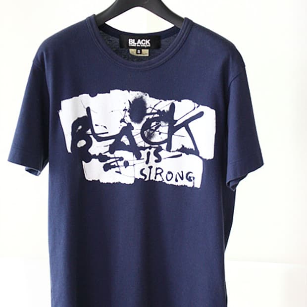 꼼데가르송 블랙 COMME DES GARCONS BLACK 반소매 티셔츠