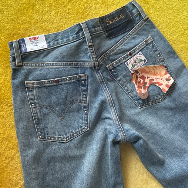 Levi’s x Bode jeans (새상품) (교환가능)
