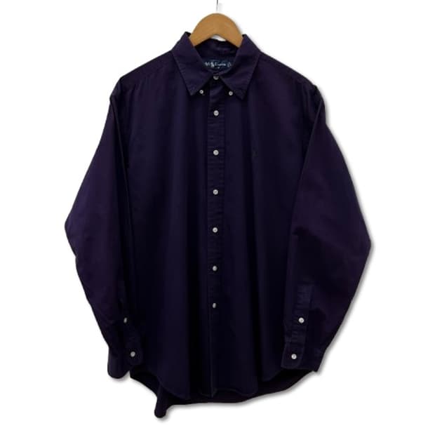 폴로 랄프로렌 BLAKE 딥 퍼플 코튼 셔츠