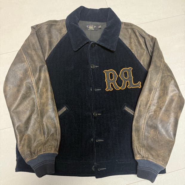 RRL 코듀로이 바시티자켓 L사이즈