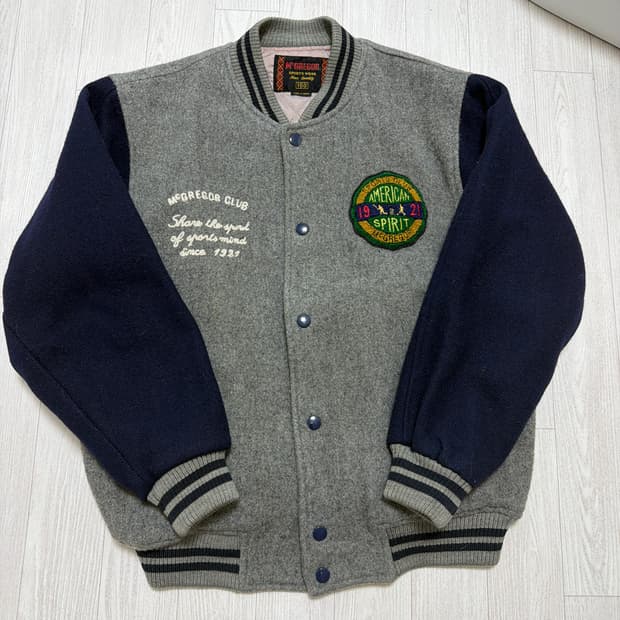 맥그리거 울 바시티 자켓