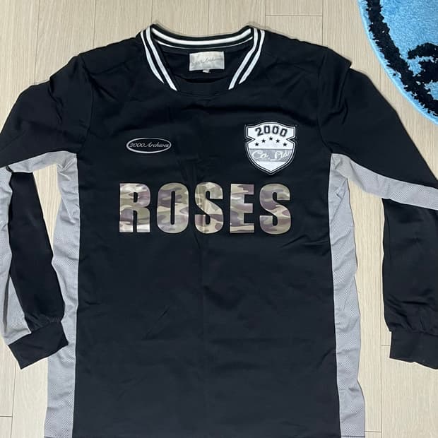 2000아카이브스 스포티 카모 롱슬리브 티셔츠