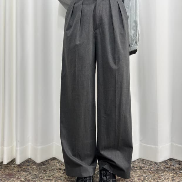gray slacks